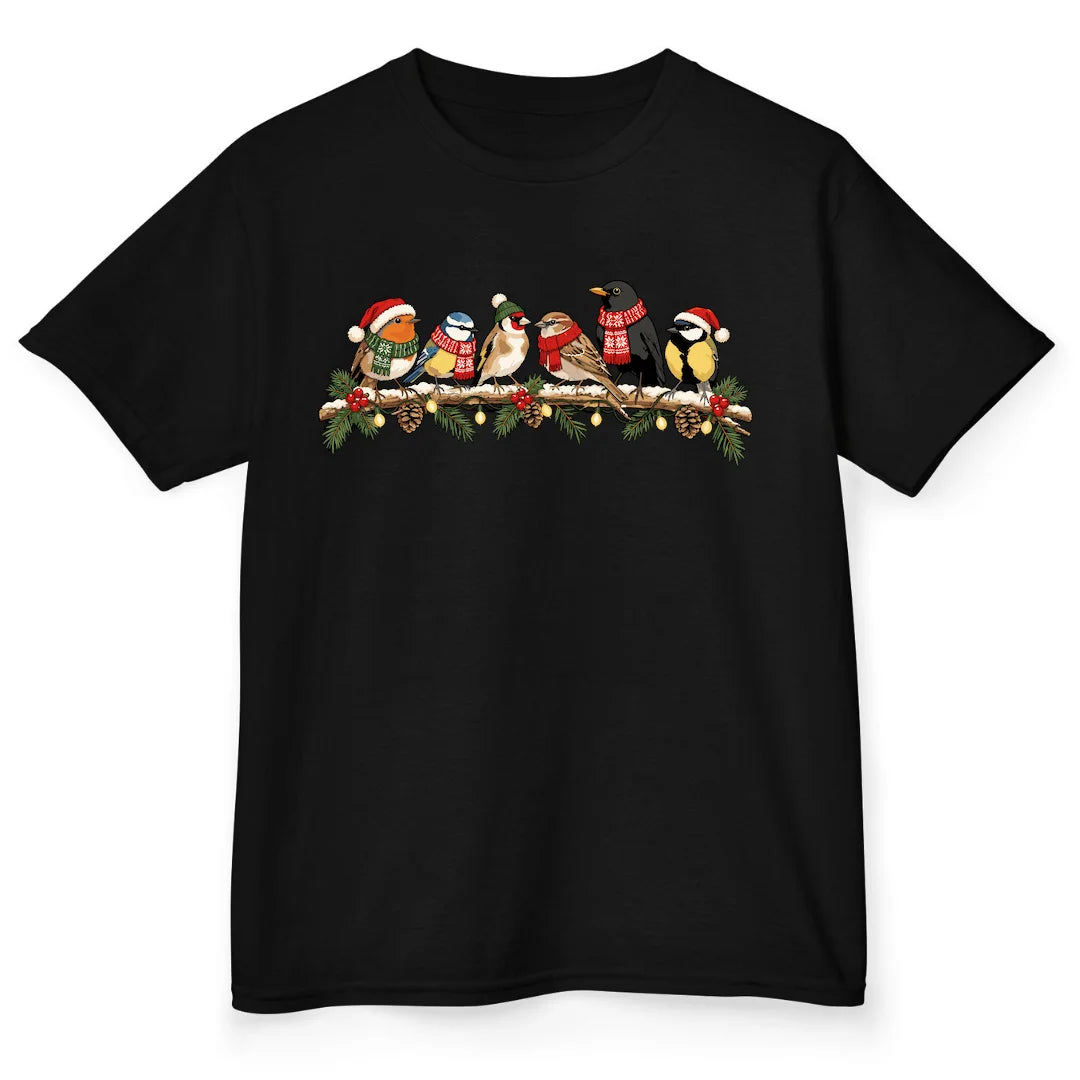 Festive Bird Branch - Black