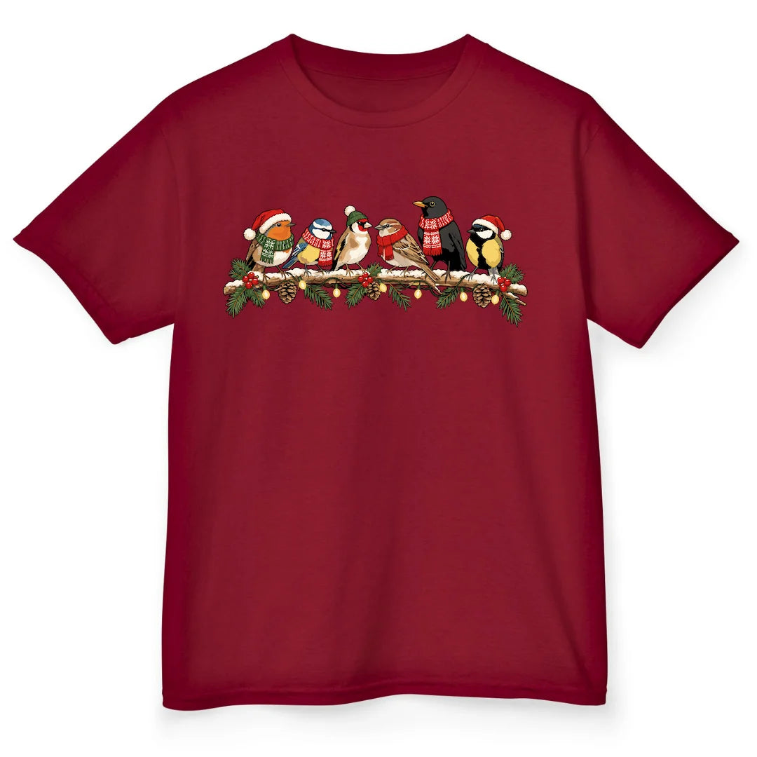 Festive Bird Branch - Cardinal Red