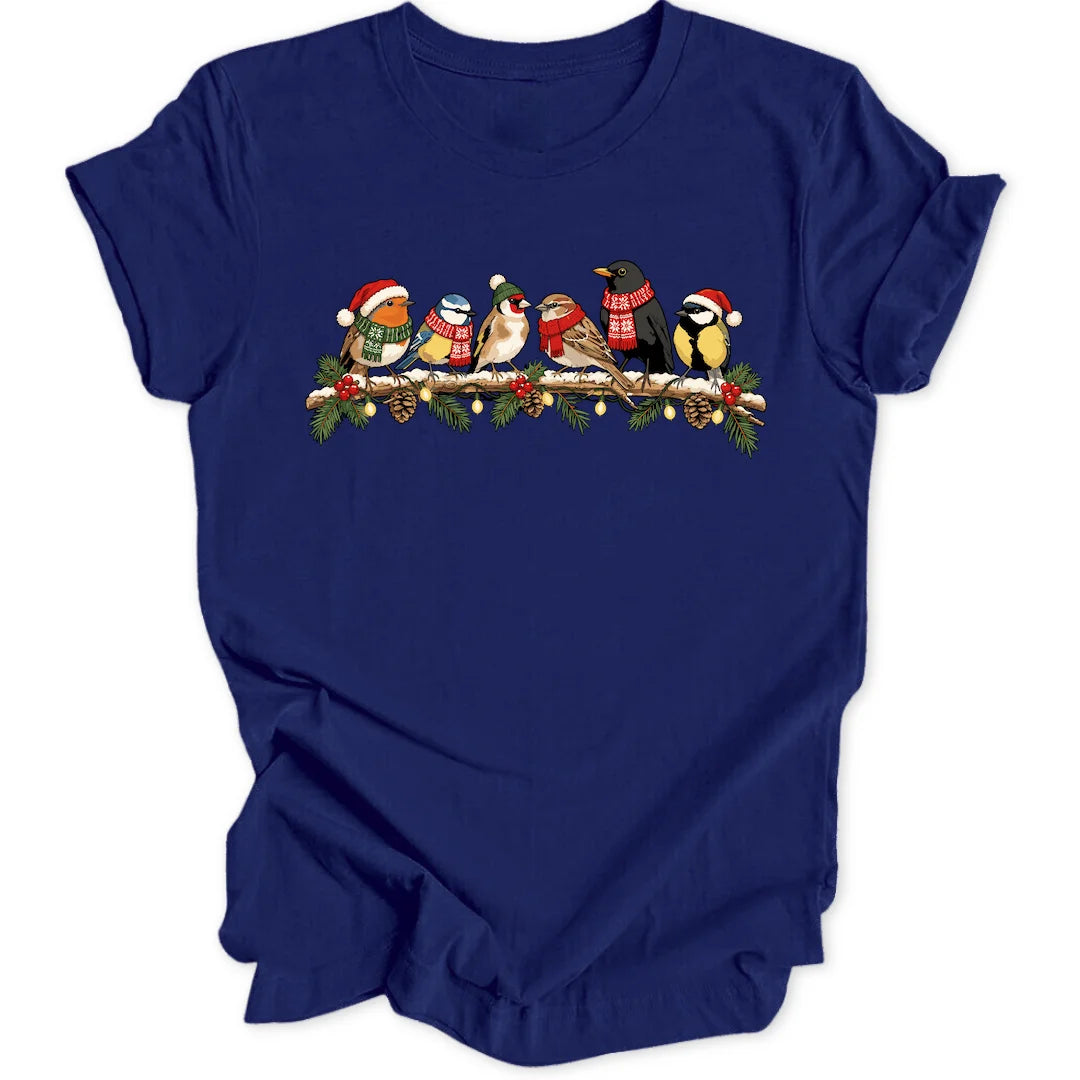 Festive Bird Branch - Marine