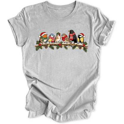 Festive Bird Branch - Sport Grijs