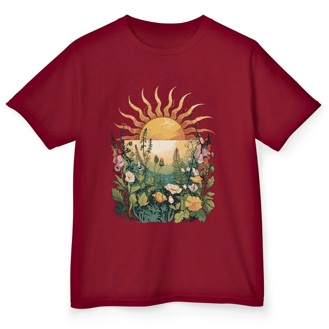 Wild Sun - Cardinal Red