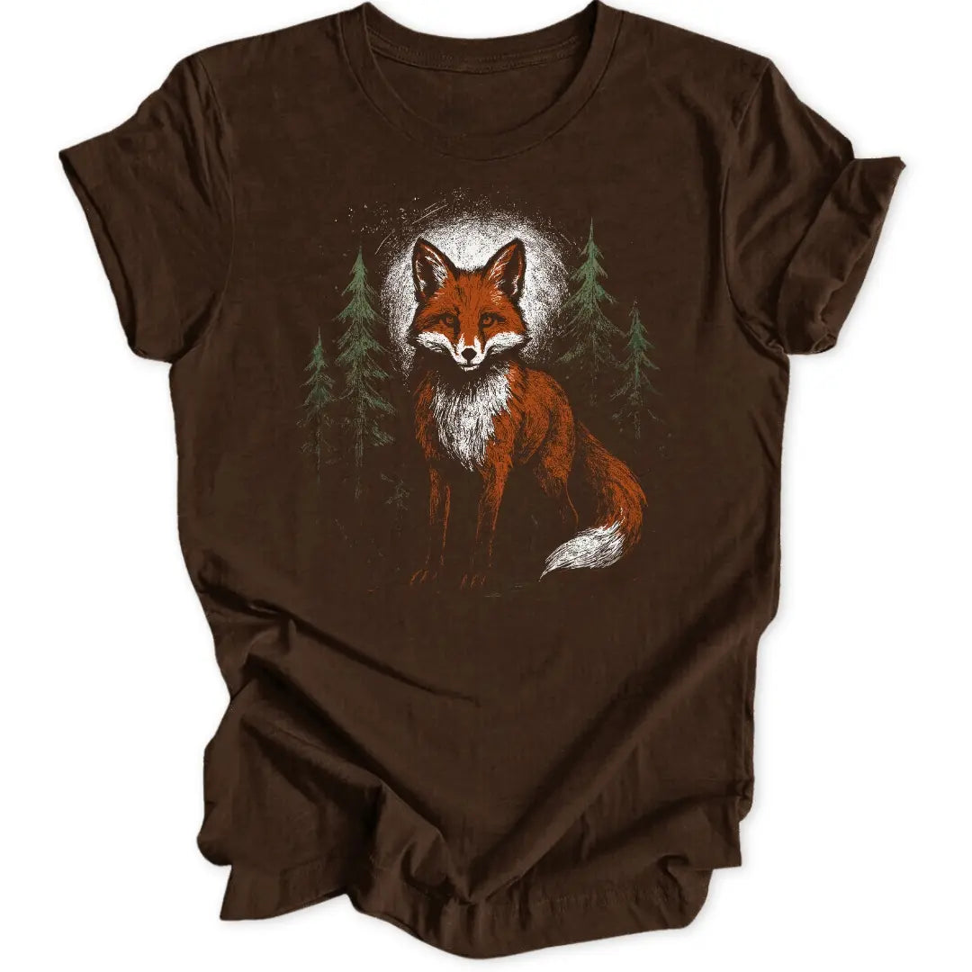 Mystischer Fuchs Unisex T-Shirt