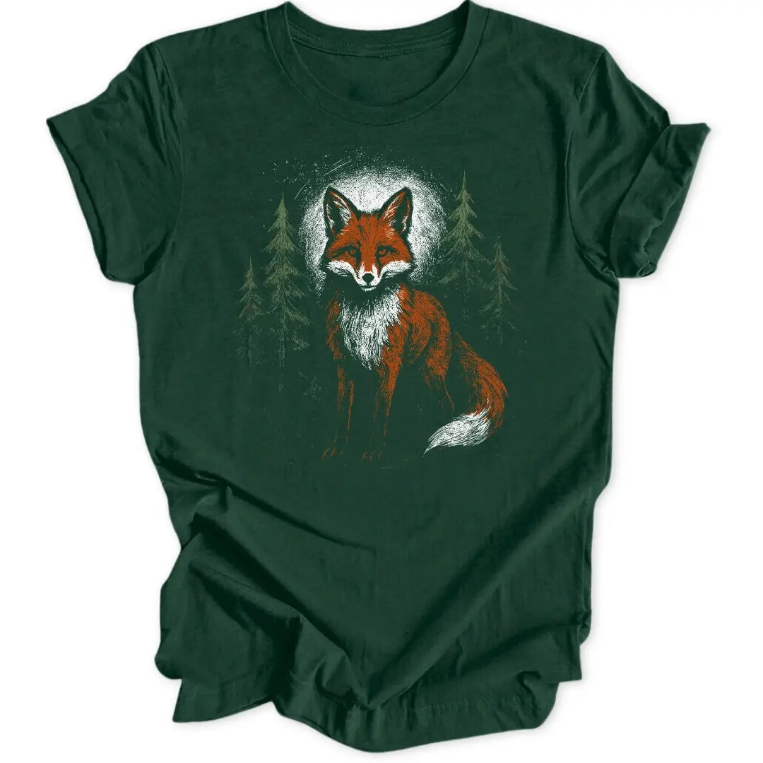 Mystischer Fuchs Unisex T-Shirt