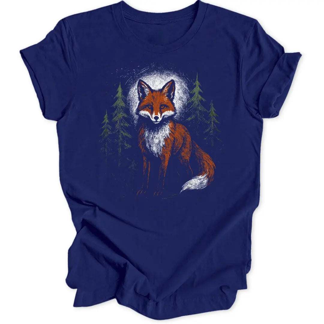 Mystischer Fuchs Unisex T-Shirt