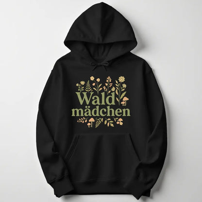 Waldmädchen Blumig Unisex Hoodie