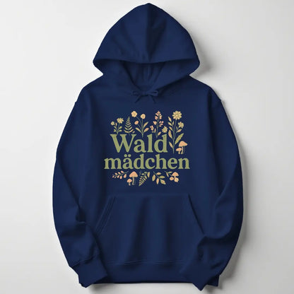 Waldmädchen Blumig Unisex Hoodie