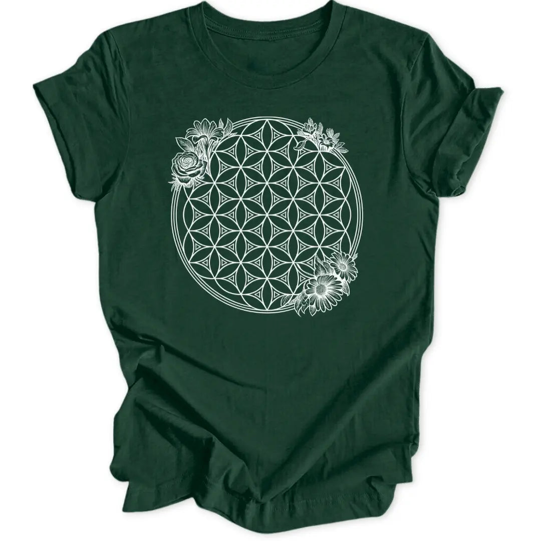 Flowers Of Life Unisex T-Shirt