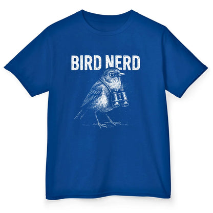 Grunge Bird Nerd - Royal
