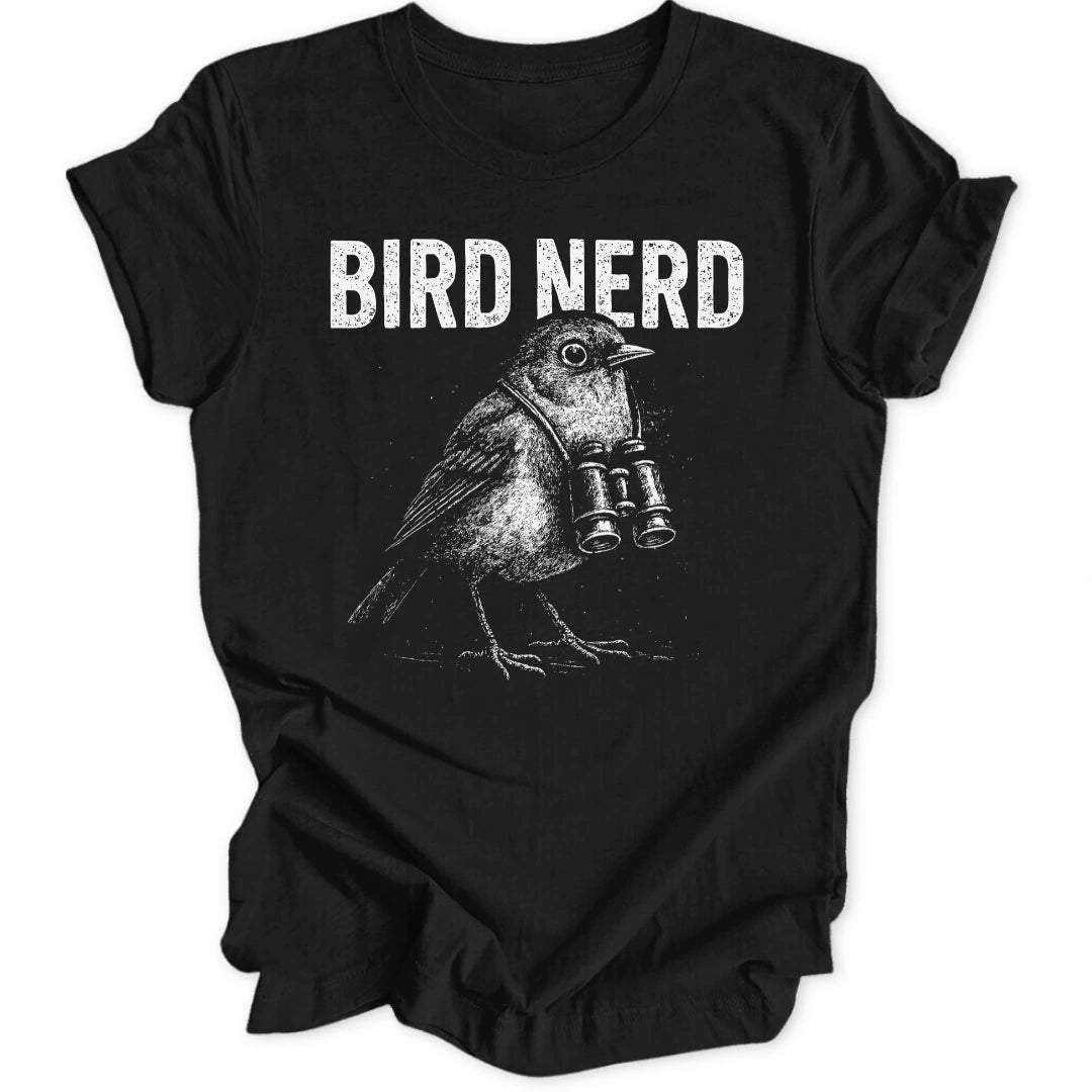 Grunge Bird Nerd Unisex T-Shirt