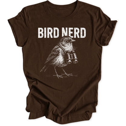Grunge Bird Nerd Unisex T-Shirt