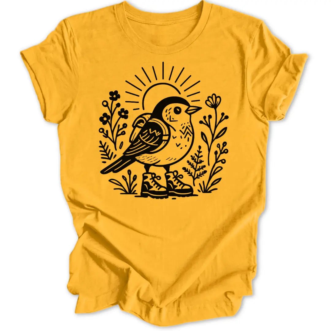 Abenteuer Vogel Unisex T-Shirt - Wild Spirit