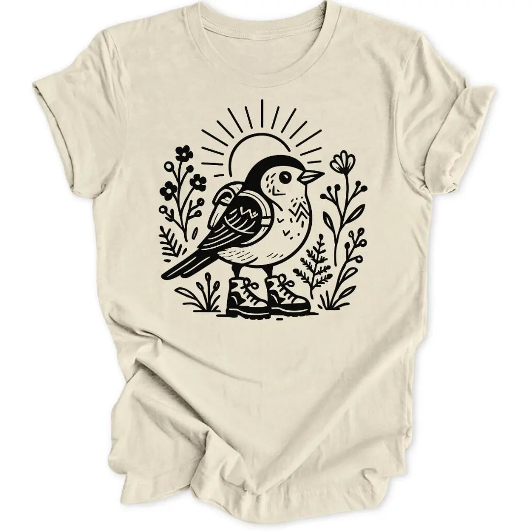 Abenteuer Vogel Unisex T-Shirt - Wild Spirit