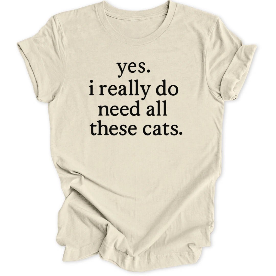All these cats Unisex T-Shirt - Wild Spirit