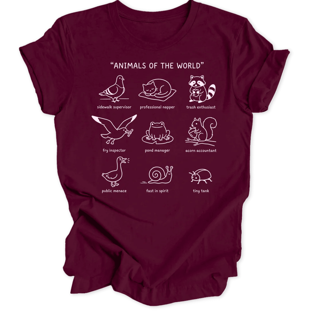 Animals of the world Unisex T-Shirt - Wild Spirit