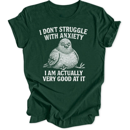 Anxiety Pigeon Unisex T-Shirt - Wild Spirit