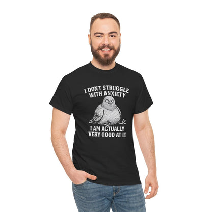 Anxiety Pigeon Unisex T-Shirt - Wild Spirit