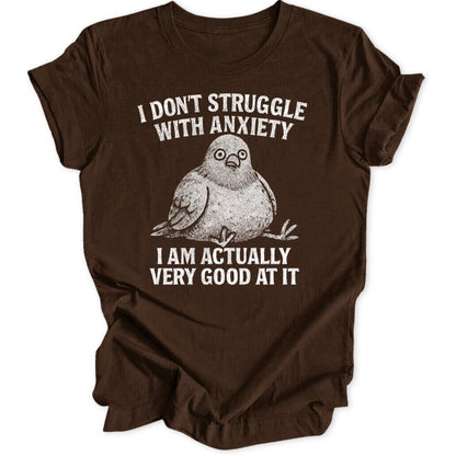 Anxiety Pigeon Unisex T-Shirt - Wild Spirit