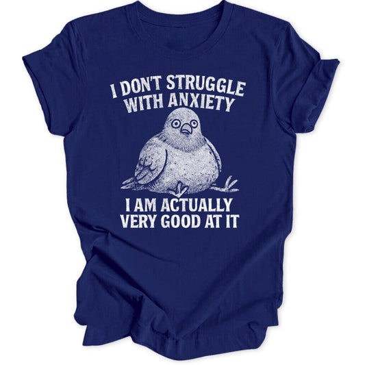 Anxiety Pigeon Unisex T-Shirt - Wild Spirit