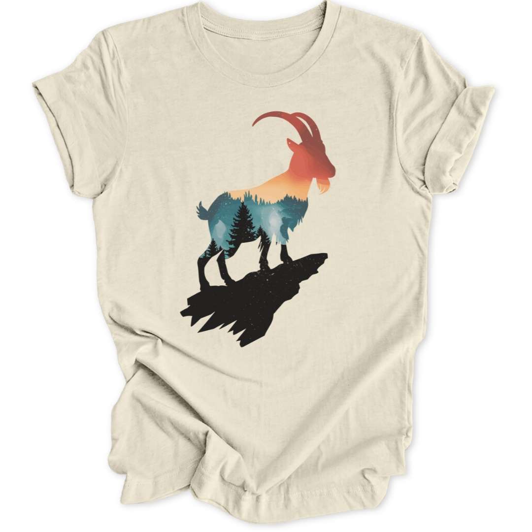 Aquarell Steinbock Unisex T-Shirt - Wild Spirit