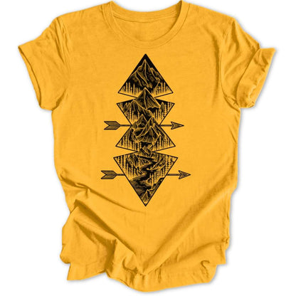 Arrow Mountains Unisex T-Shirt - Wild Spirit