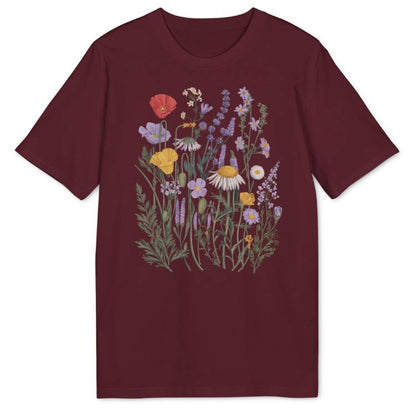 Art Nouveau Flowers Bio T-Shirt - Wild Spirit