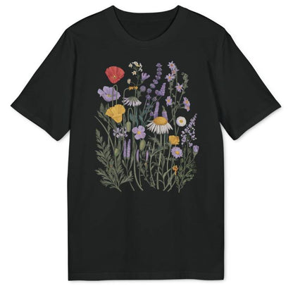 Art Nouveau Flowers Bio T-Shirt - Wild Spirit