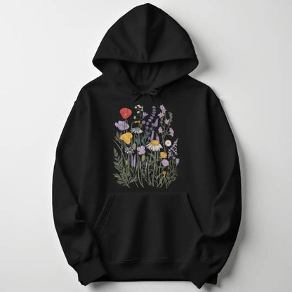 Art Nouveau Flowers Unisex Hoodie - Wild Spirit