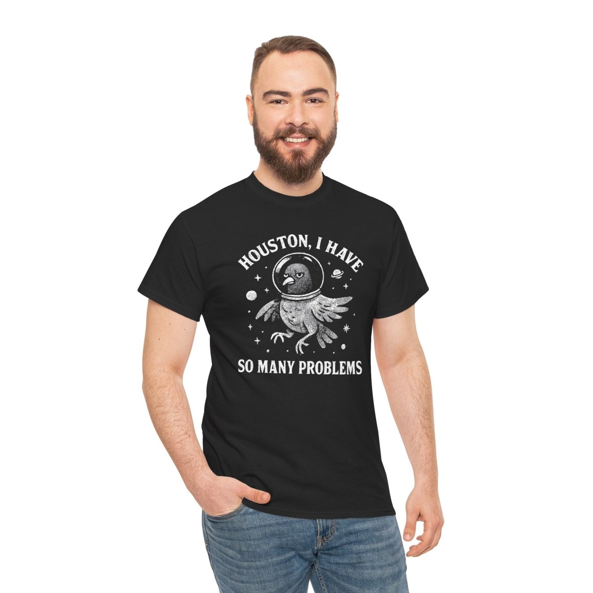 Astronaut Pigeon Unisex T-Shirt - Wild Spirit