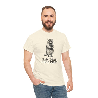 Bad Ideas Raccoon Unisex T-Shirt - Wild Spirit