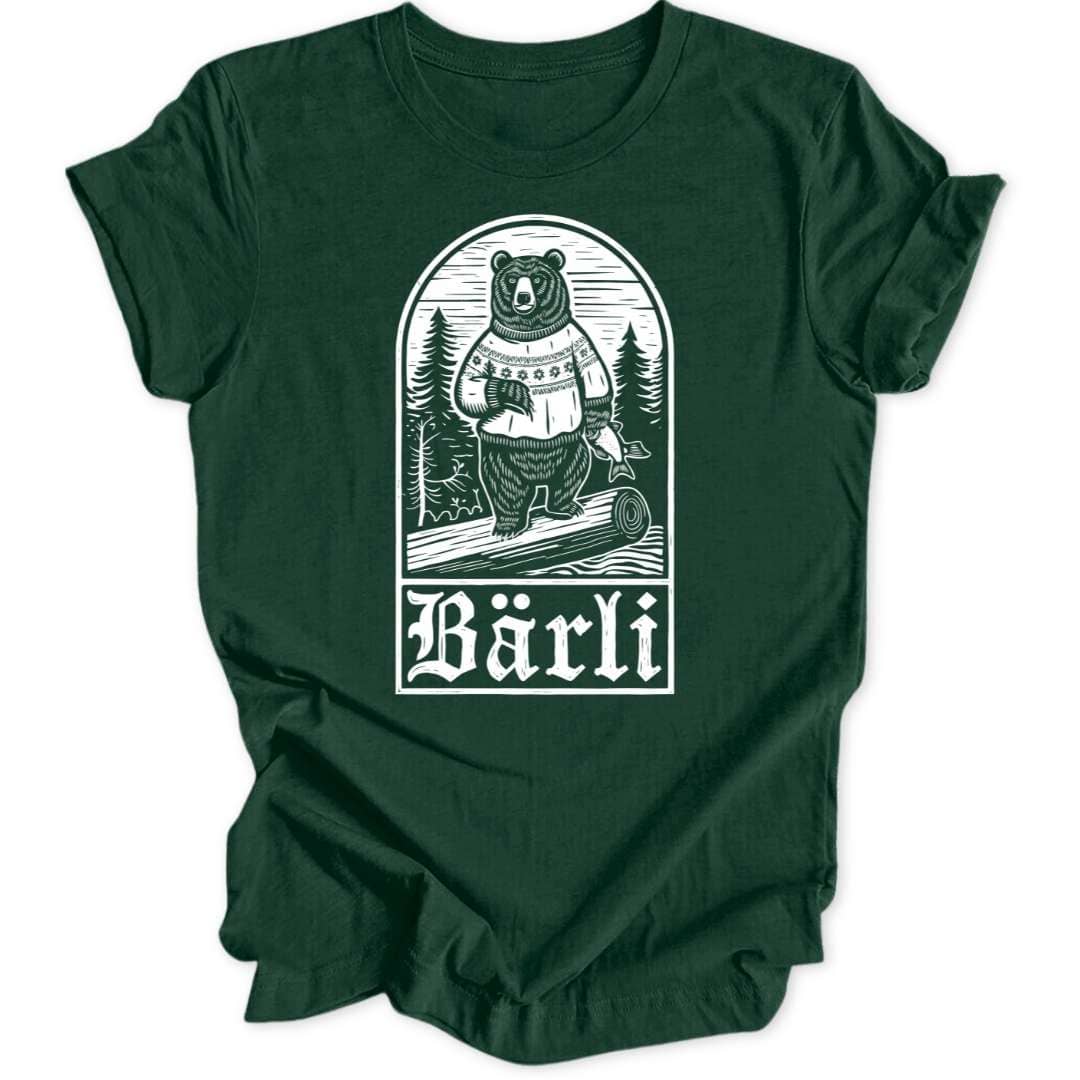 Bärli T-Shirt T-Shirt Waldgrün / S