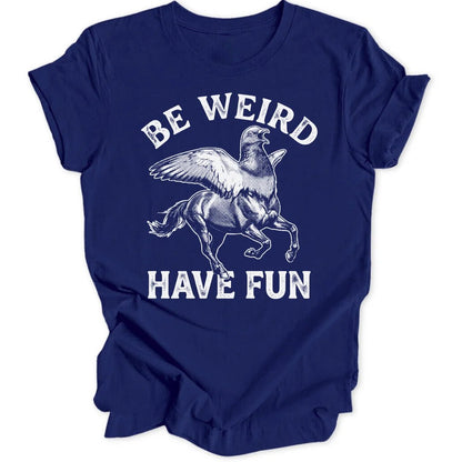 Be weird pigeon Unisex T-Shirt - Wild Spirit