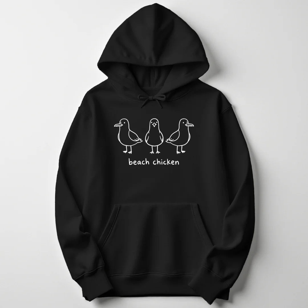 Beach Chicken Unisex Hoodie - Wild Spirit