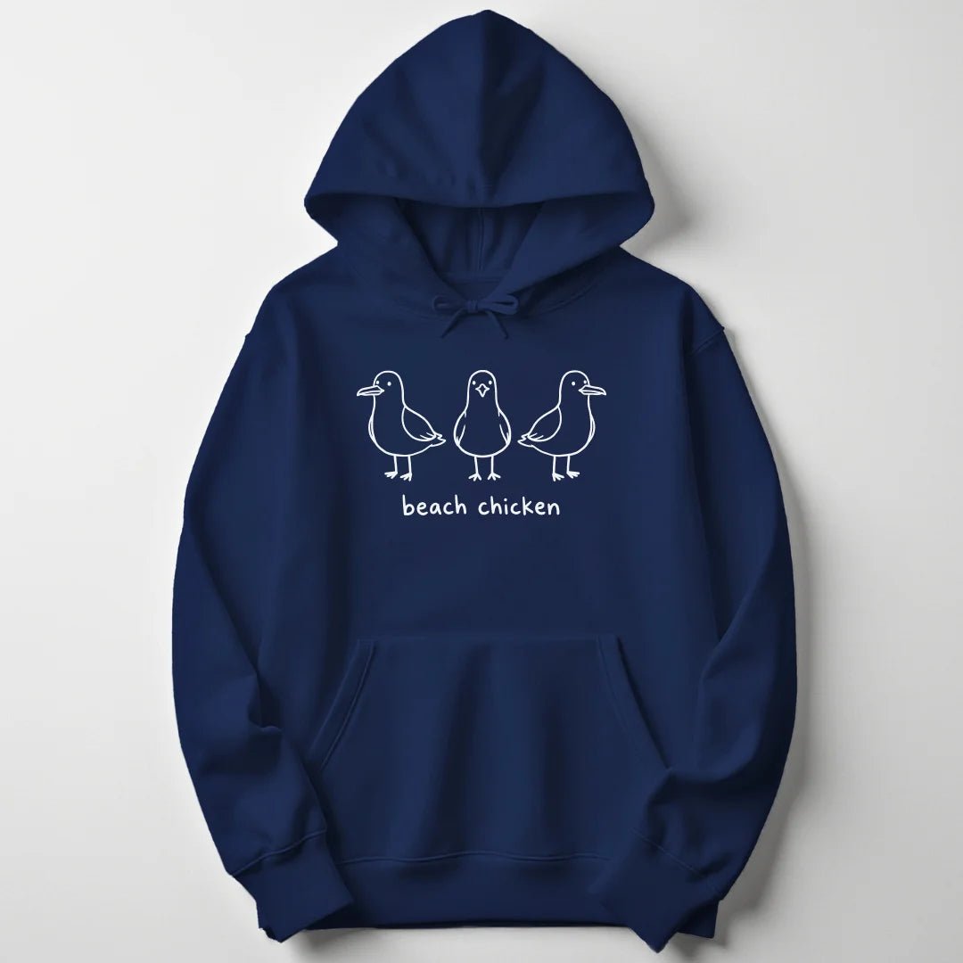 Beach Chicken Unisex Hoodie - Wild Spirit