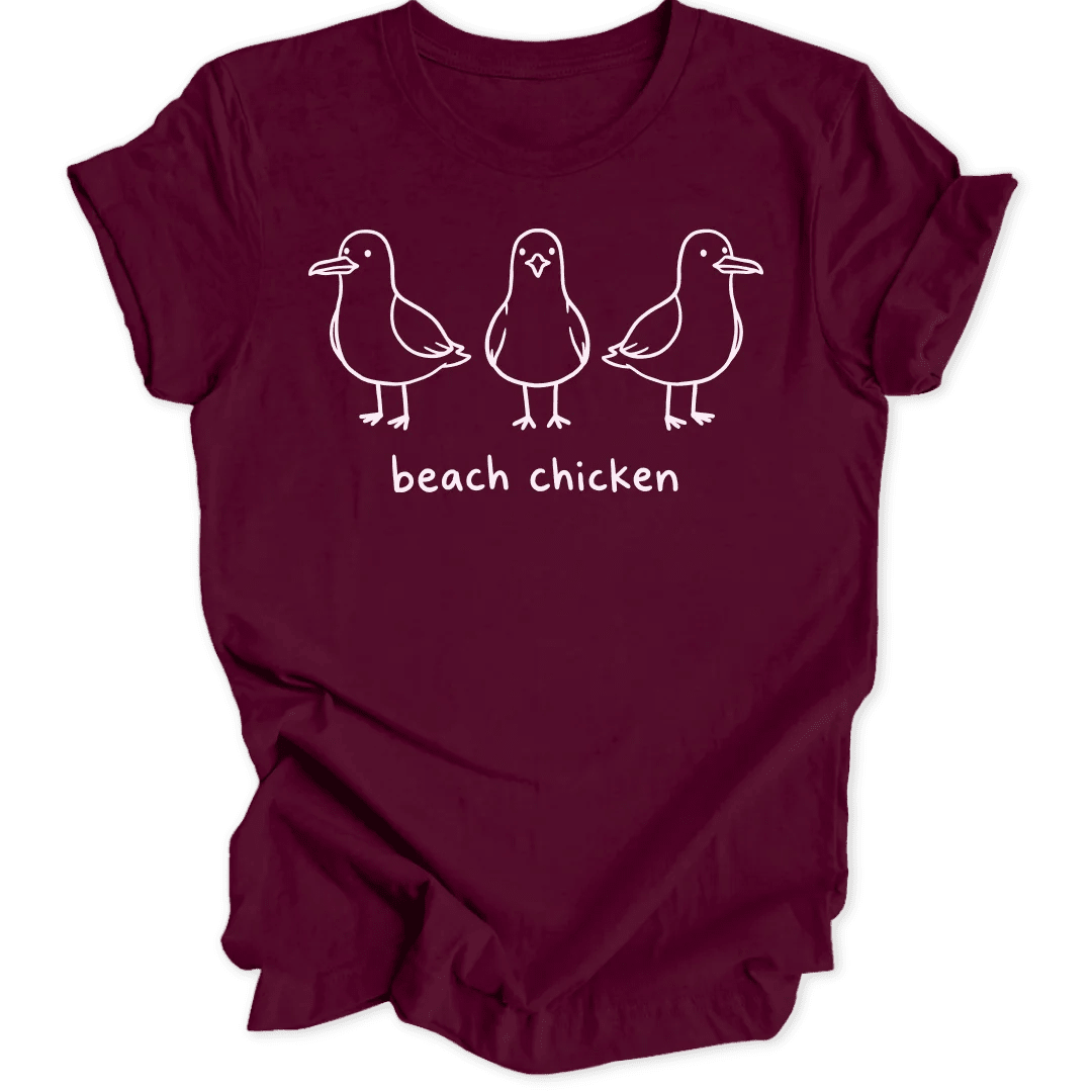 Beach Chicken Unisex T-Shirt - Wild Spirit