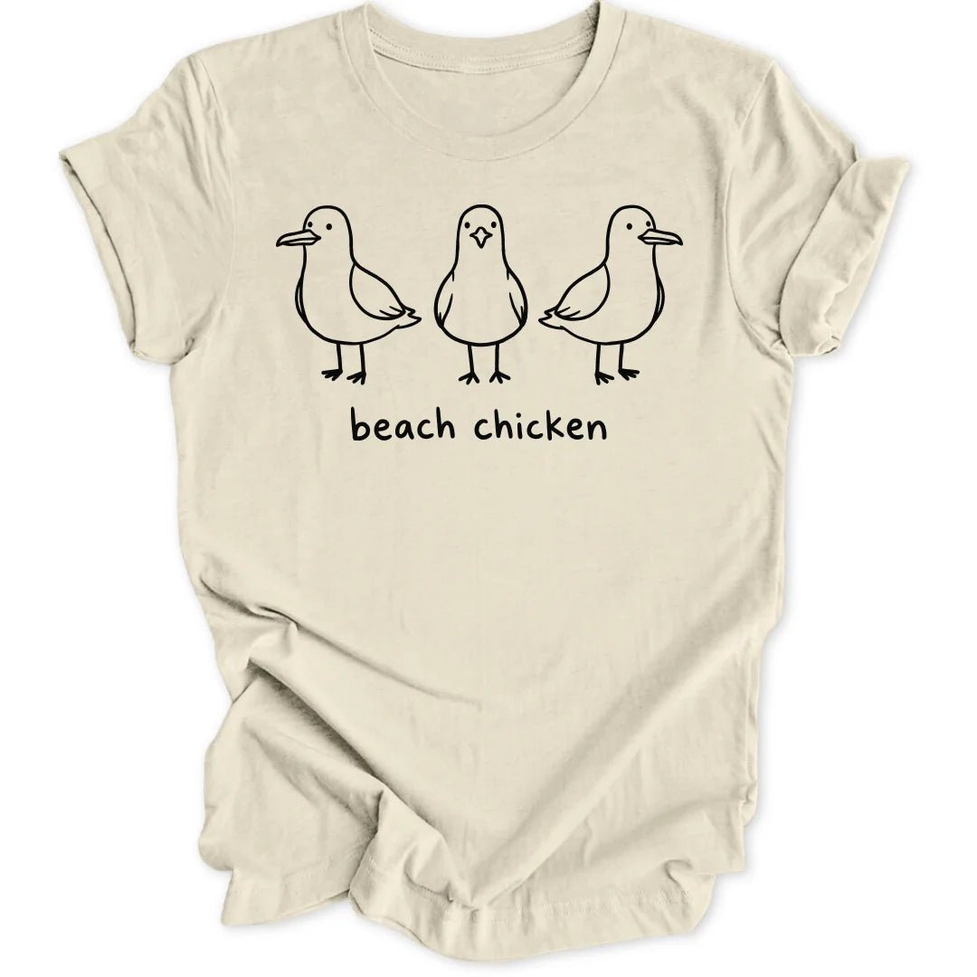 Beach Chicken Unisex T-Shirt - Wild Spirit
