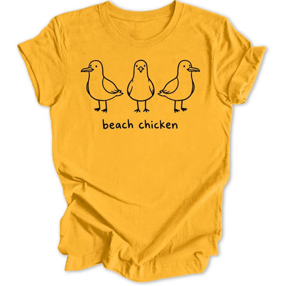 Beach Chicken Unisex T-Shirt - Wild Spirit