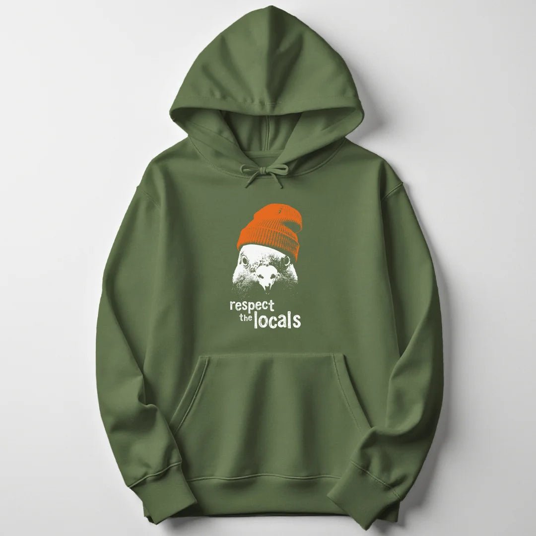 Beanie Pigeon Unisex Hoodie - Wild Spirit