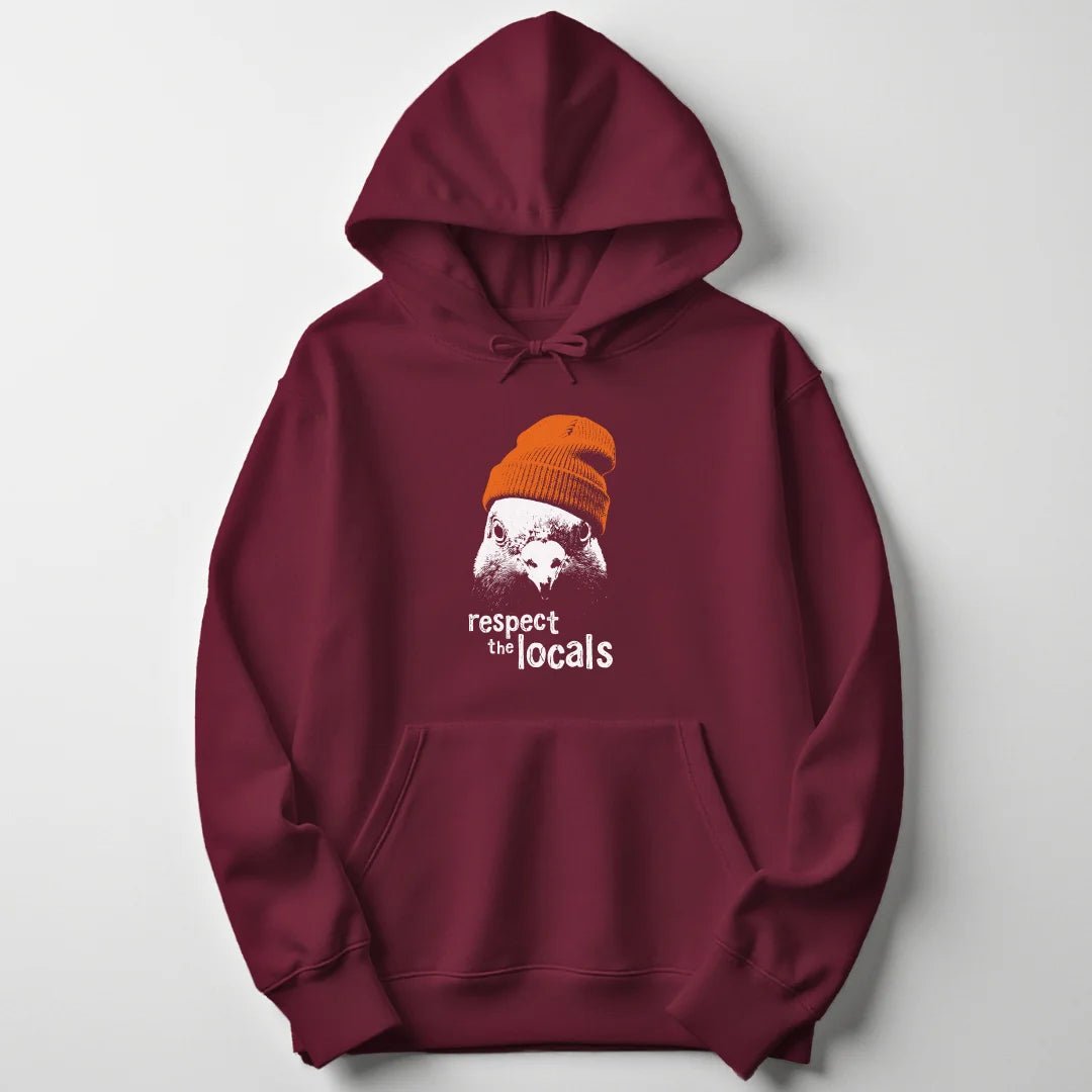 Beanie Pigeon Unisex Hoodie - Wild Spirit