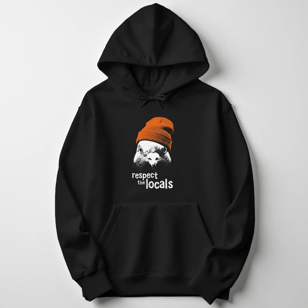Beanie Pigeon Unisex Hoodie - Wild Spirit