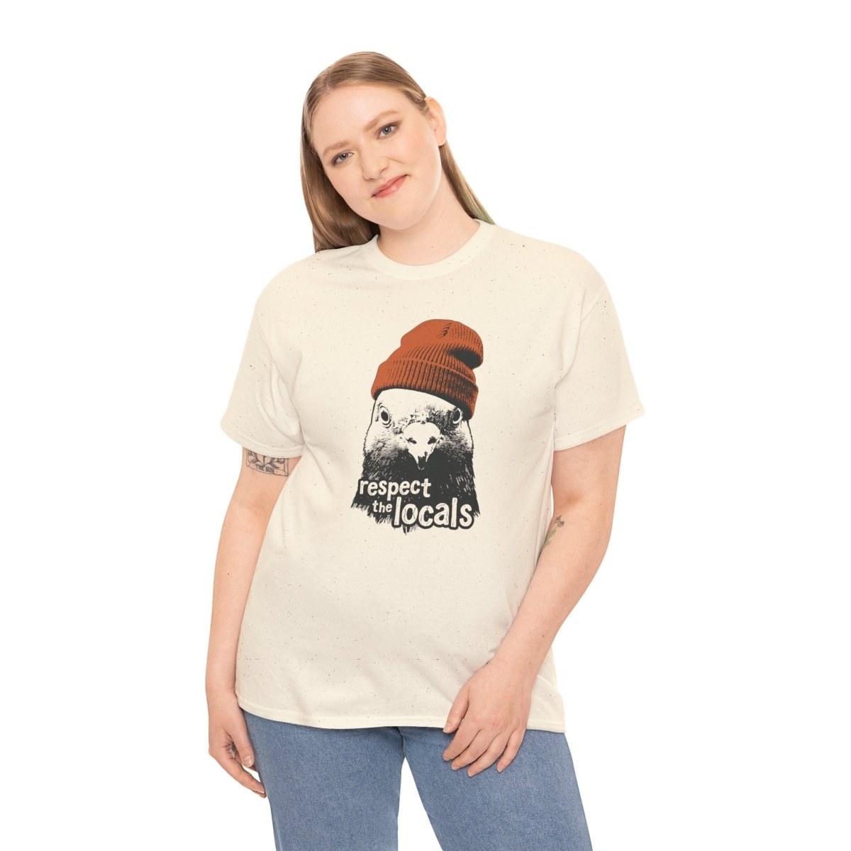 Beanie Pigeon Unisex T-Shirt - Wild Spirit