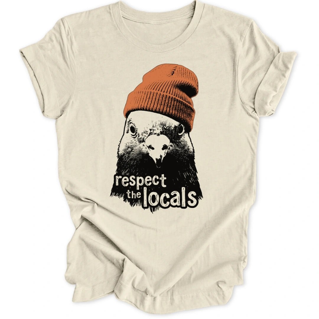 Beanie Pigeon Unisex T-Shirt - Wild Spirit