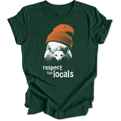 Beanie Pigeon Unisex T-Shirt - Wild Spirit