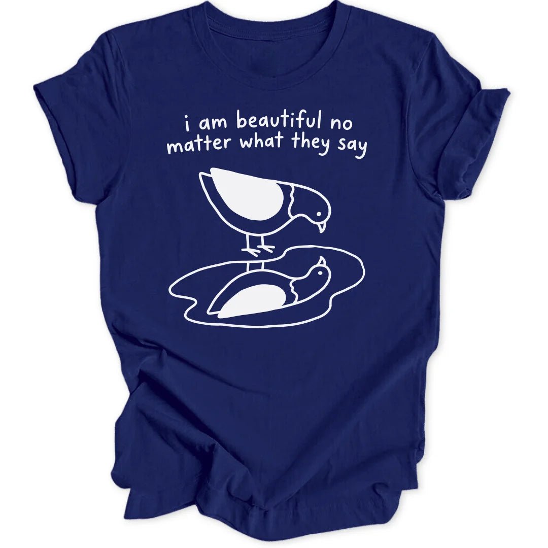 Beautiful Pigeon Unisex T-Shirt - Wild Spirit