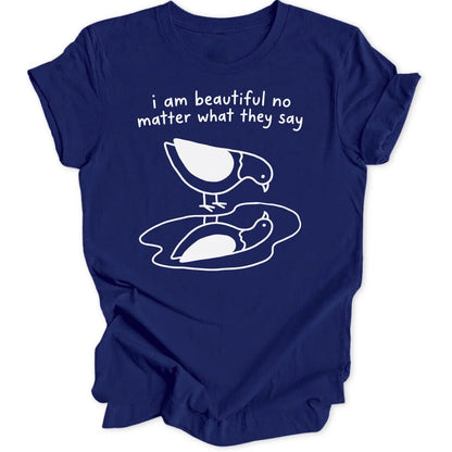 Beautiful Pigeon Unisex T-Shirt - Wild Spirit