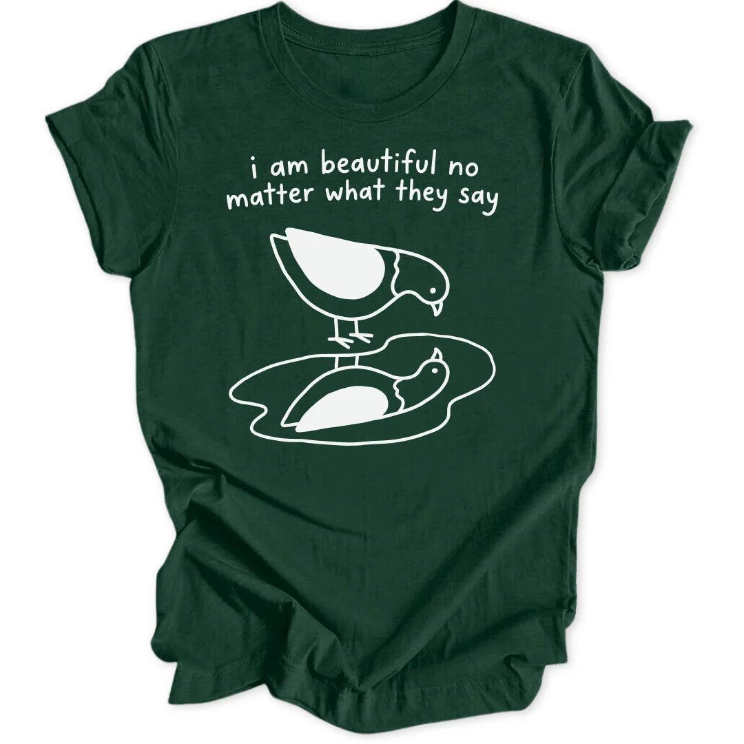 Beautiful Pigeon Unisex T-Shirt - Wild Spirit