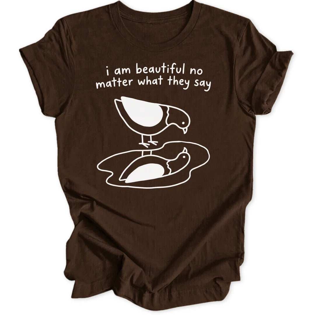 Beautiful Pigeon Unisex T-Shirt - Wild Spirit