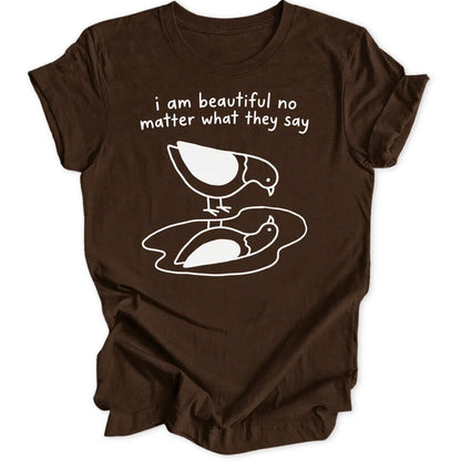 Beautiful Pigeon Unisex T-Shirt - Wild Spirit