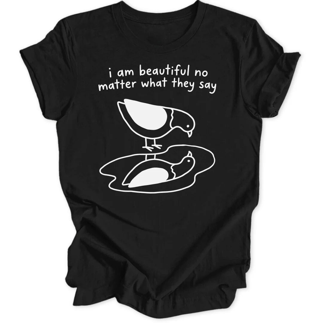 Beautiful Pigeon Unisex T-Shirt - Wild Spirit