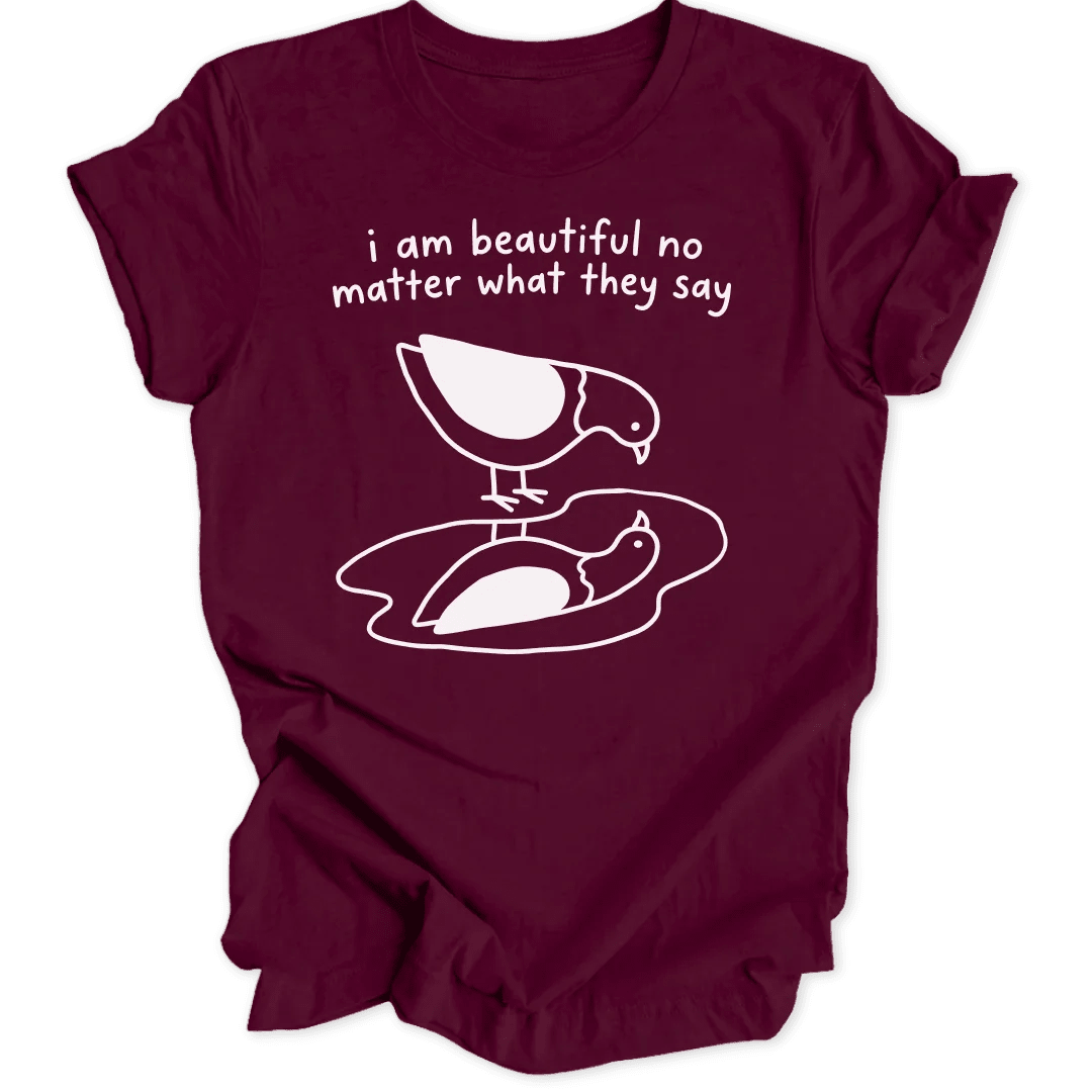 Beautiful Pigeon Unisex T-Shirt - Wild Spirit
