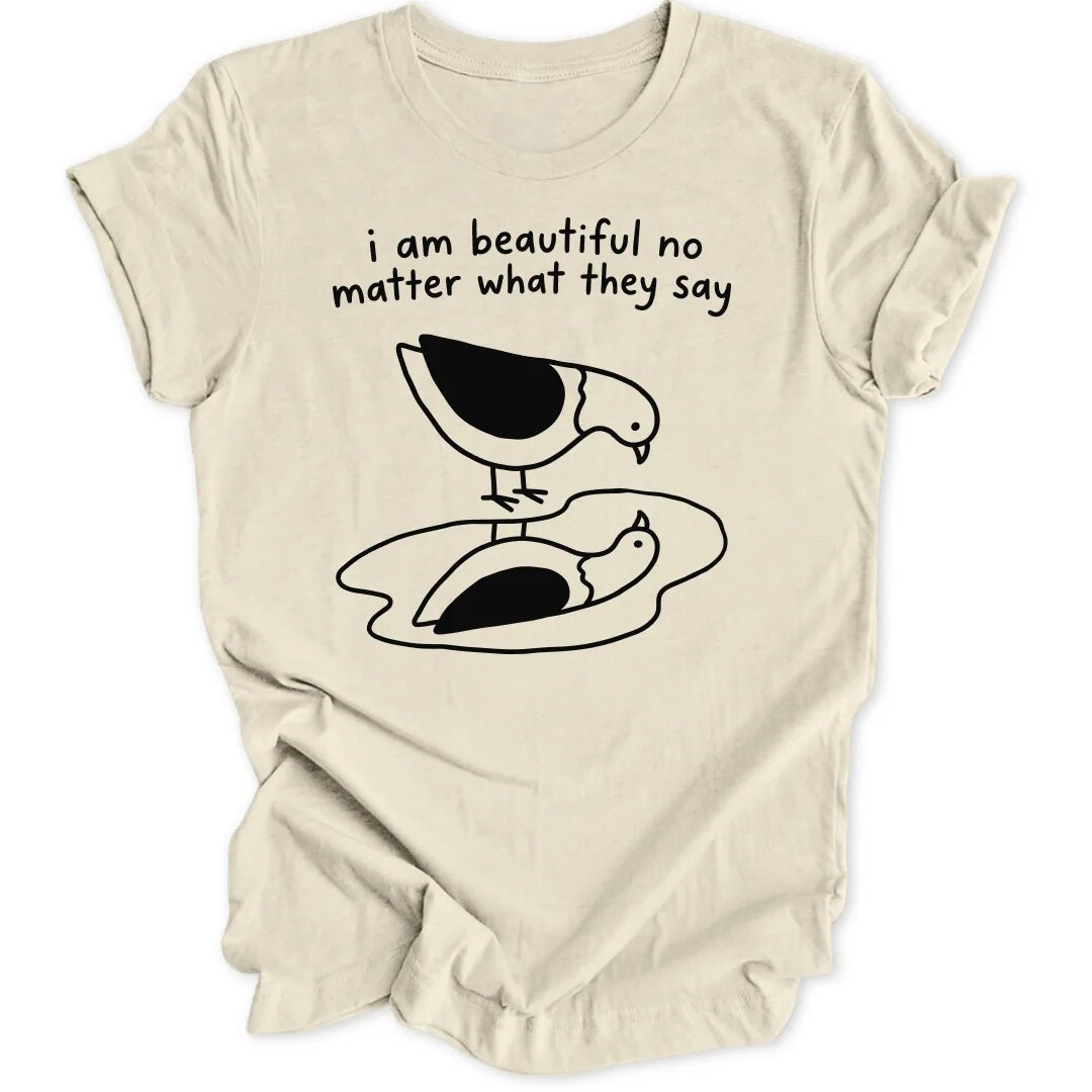 Beautiful Pigeon Unisex T-Shirt - Wild Spirit